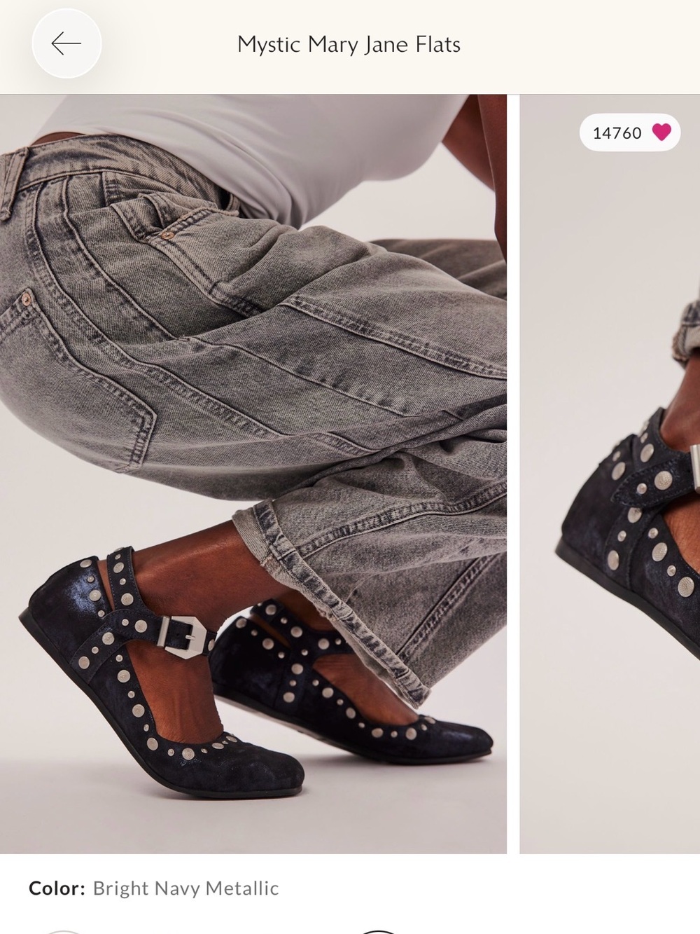 Free People Mystic Mary Jane Flats